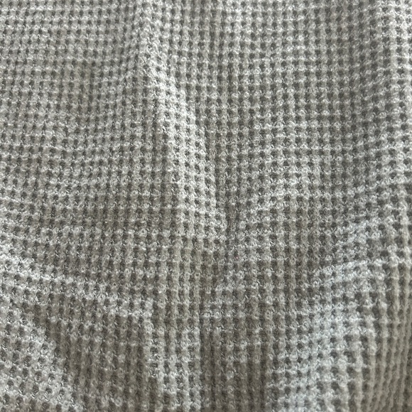 Old Navy Waffle Knit Henley Sweater Medium Green Women’s - Picture 7 of 10